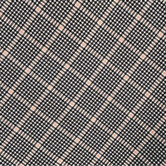 Garage High Waist Houndstooth Plaid Pink White Black Wrap Skort Women's Size XS - Picture 5 of 12